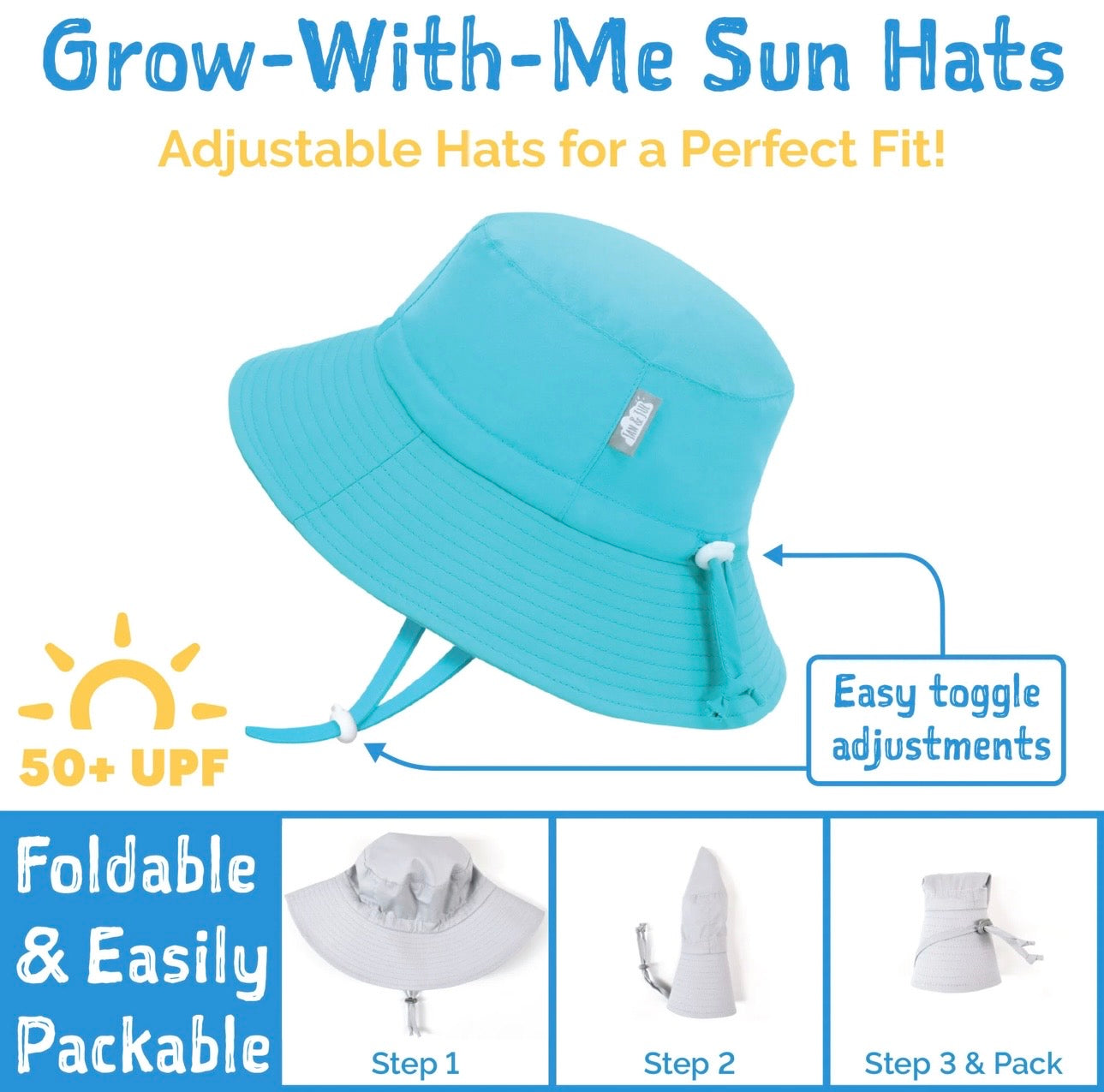 Aqua-Dry Bucket Hat | 0-6 Months