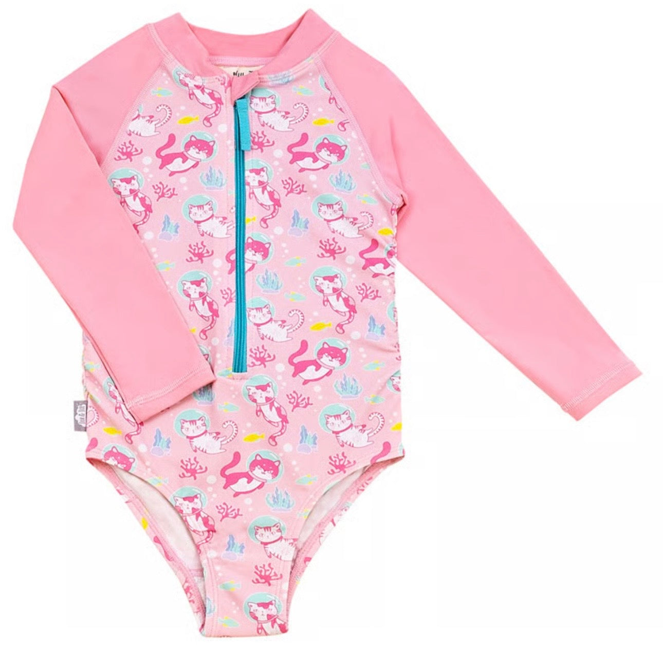 Jan & Jul One Piece UV Swimsuit | Diving Cats