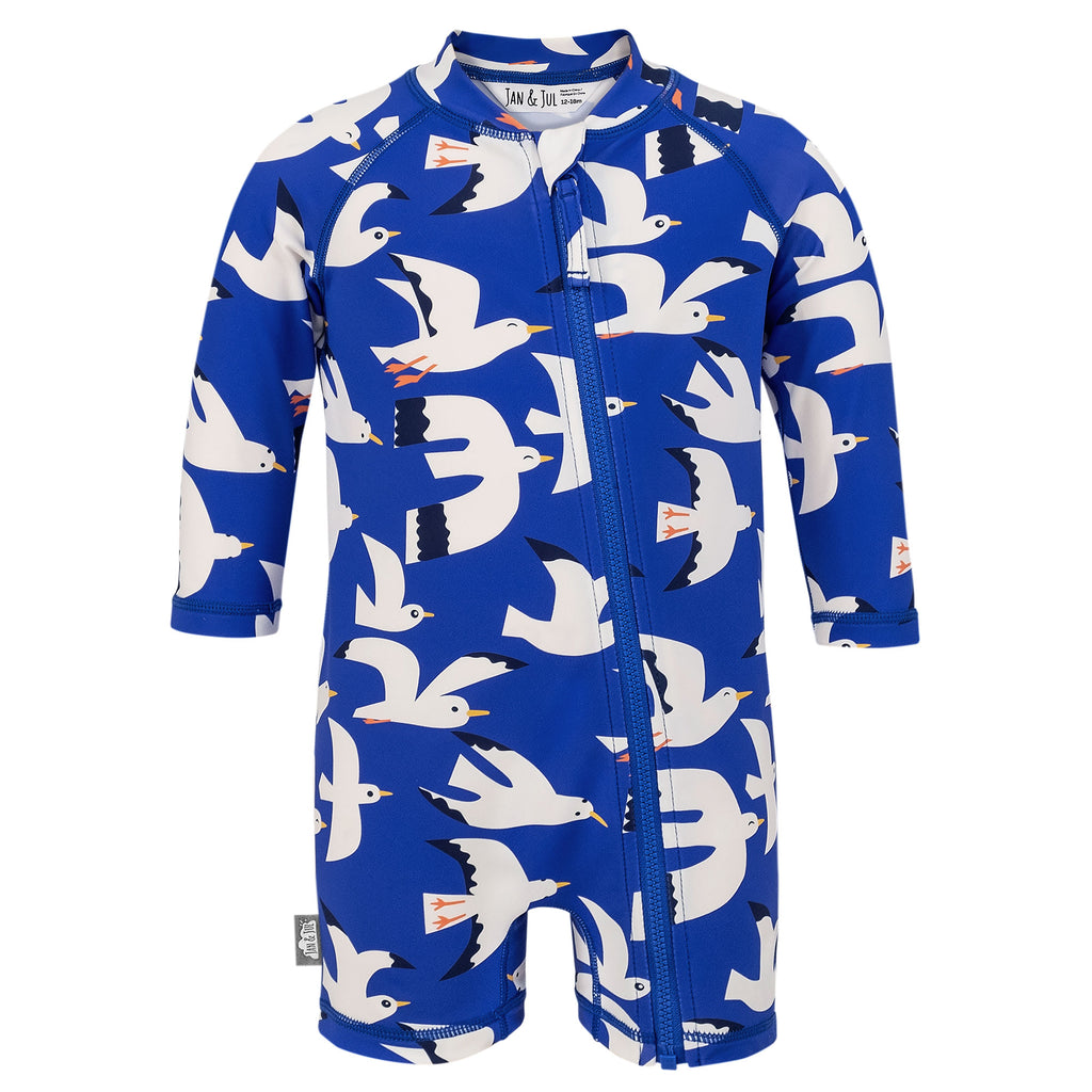 Jan & Jul One Piece UV Sun Suit | Seagulls