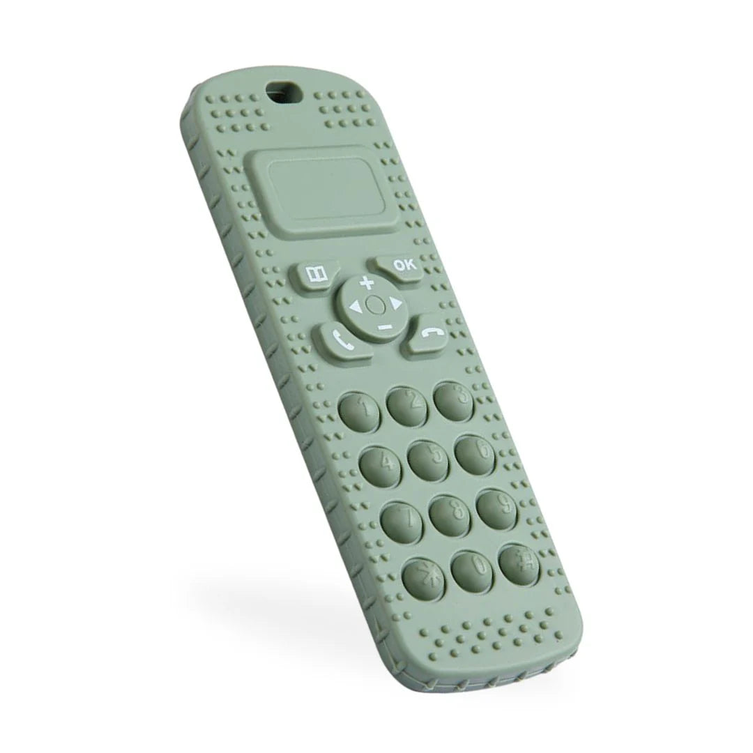 Sensory popper teether phone