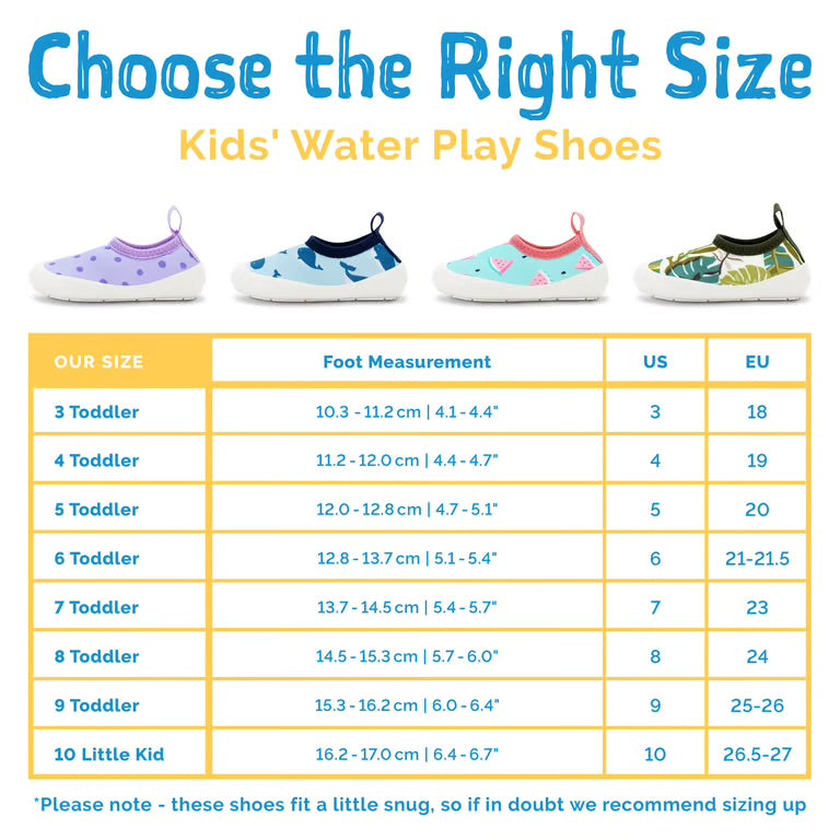 Kids Water Shoes | Purple Dots