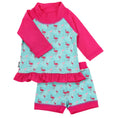 Jan & Jul Sun & splash 2-piece UV Suit | Flamingo
