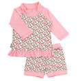 Jan & Jul Sun & splash 2-piece UV Suit | Rose