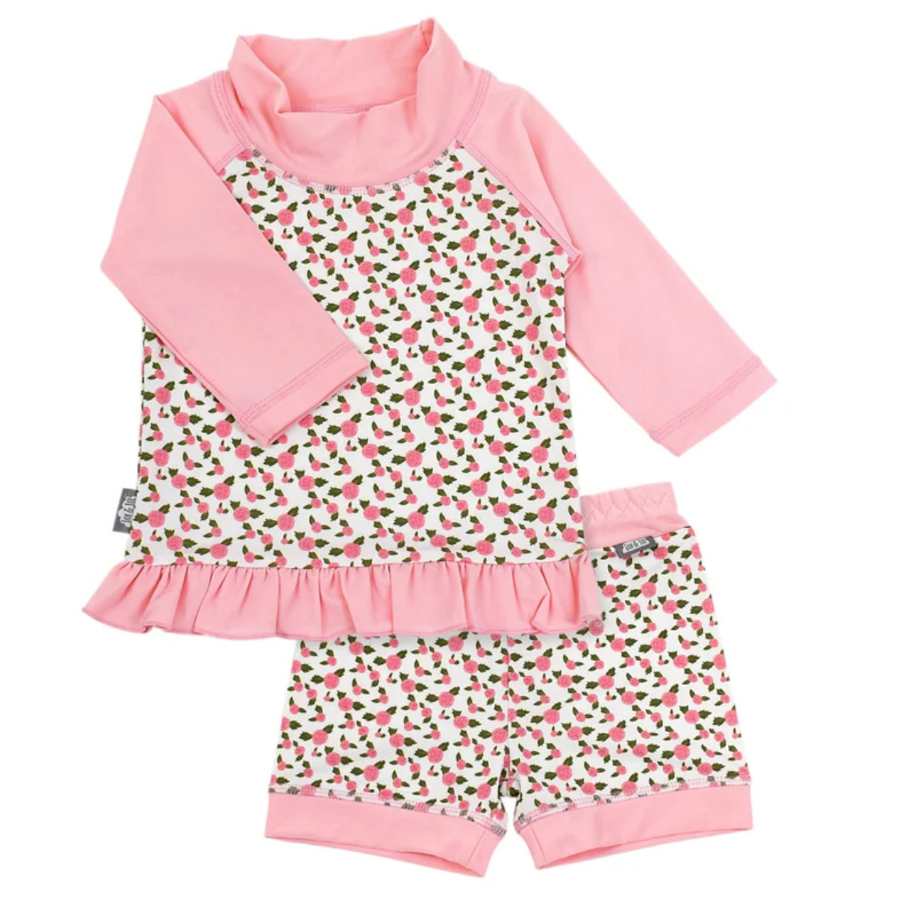 Jan & Jul Sun & splash 2-piece UV Suit | Rose