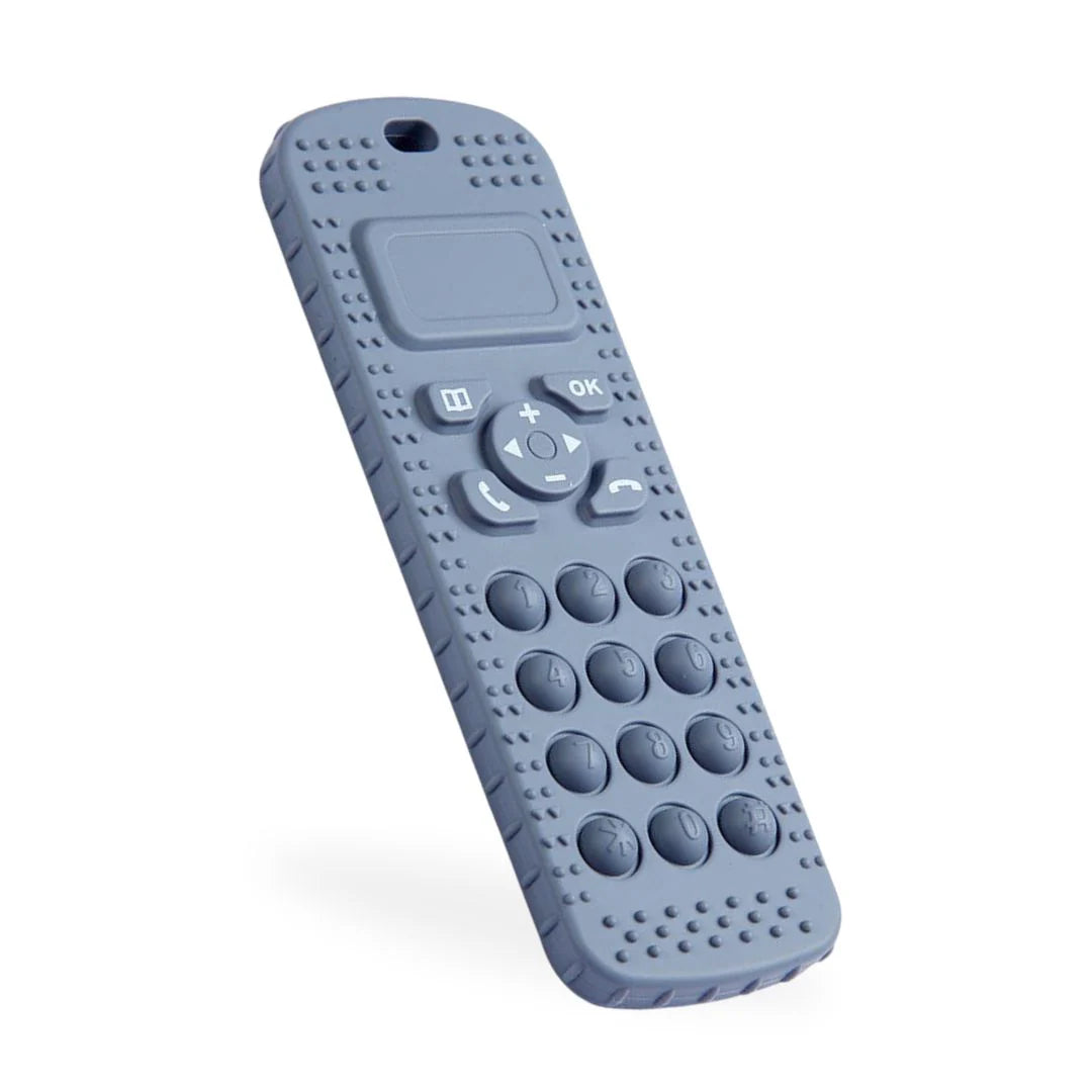 Sensory popper teether phone