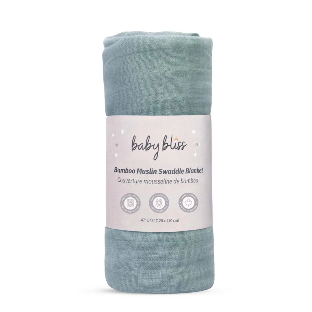 Bamboo Muslin Swaddle Blanket