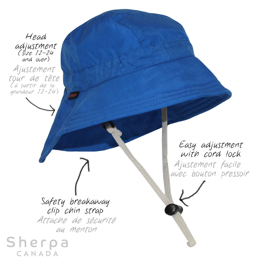 Sherpa Canada Nylon Sport Hat - Royal