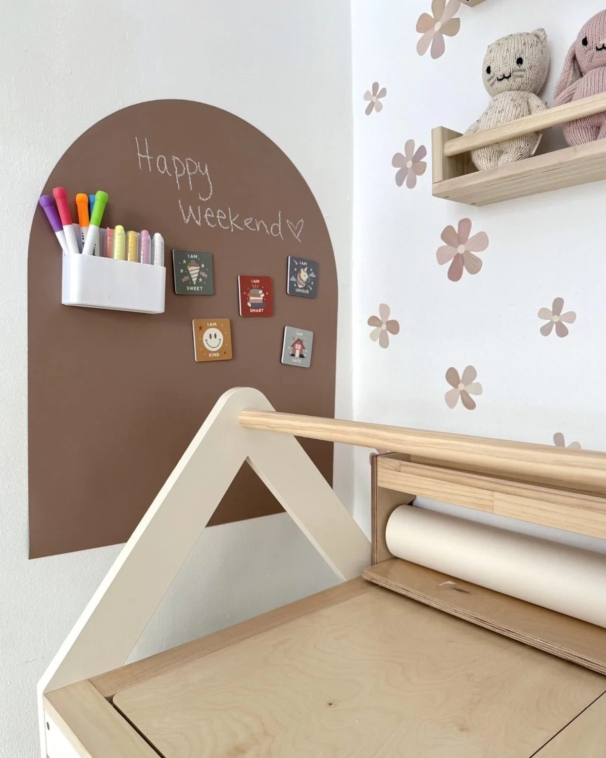 MINI Magic Playwall - Arch Magnetic Art Wall Decal for Small Spaces
