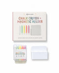 Dustless Chalk Crayons + Magnetic Holder Bundle for Magic Playwall